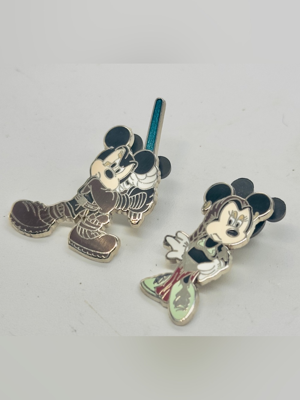 Disney Pins Star Wars Mickey Mouse Luke Skywalker Minnie Princess Leia Lot